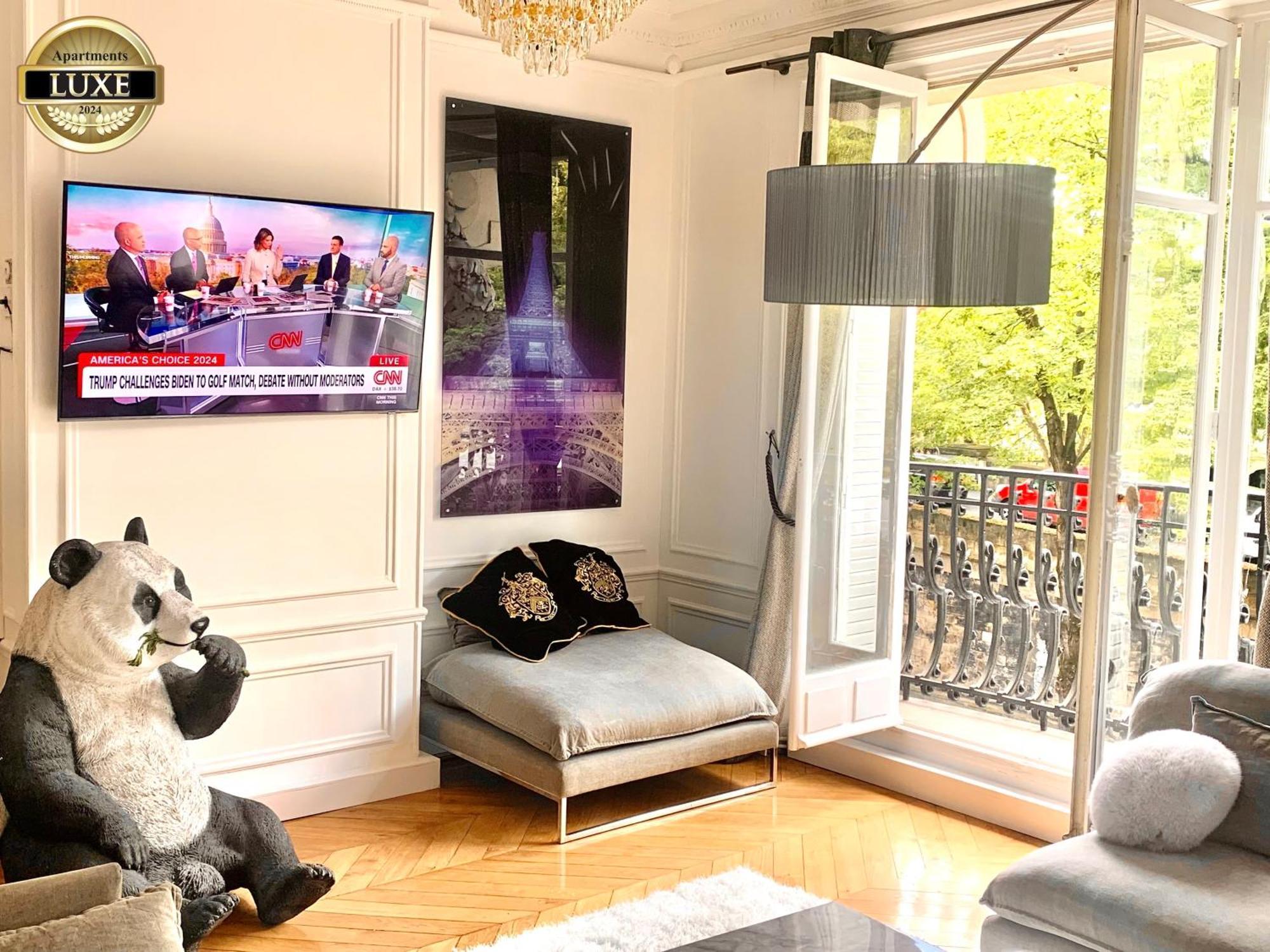 New! Luxury Passy-kennedy In Front Of Eiffel Tower Appartamento